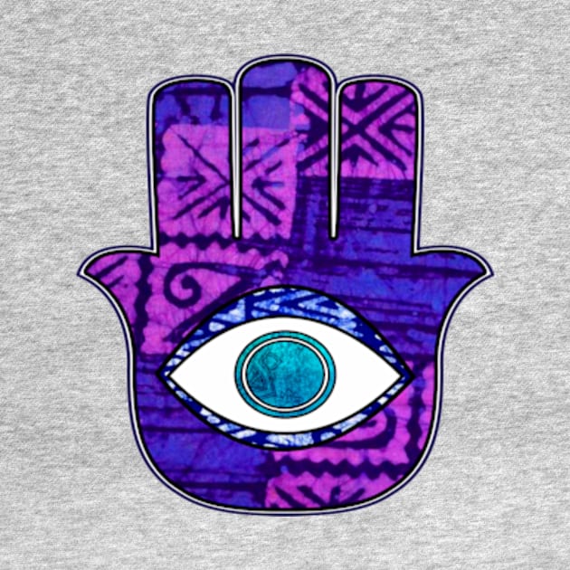 Hamsa Hand Evil Eye by artbyomega